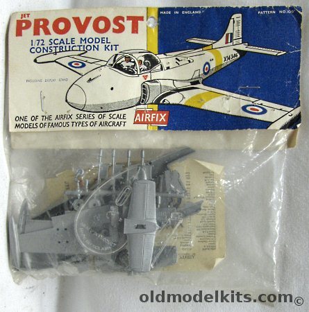 Airfix 1/72 Jet Provost T. Mk.3 - Bagged With Header, 109 plastic model kit